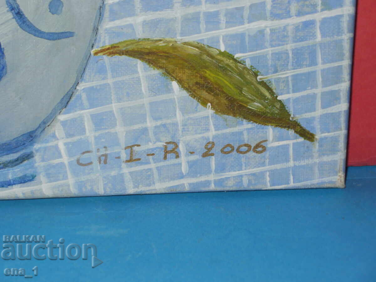 Auction Signed original painting from 2006 - oil on canvas Auction Signed original painting from 2006 - oil on canvas