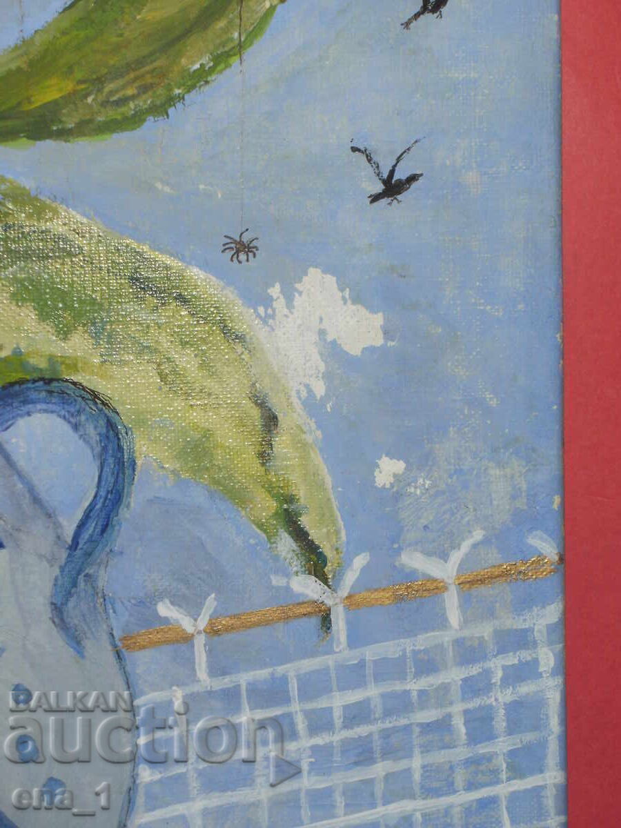 Signed original painting from 2006 - oil on canvas - 7 Signed original painting from 2006 - oil on canvas - 7