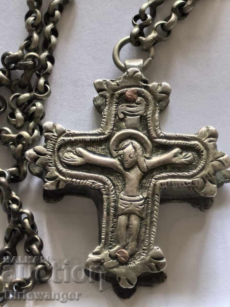 RENAISSANCE SILVER CROSS - 7