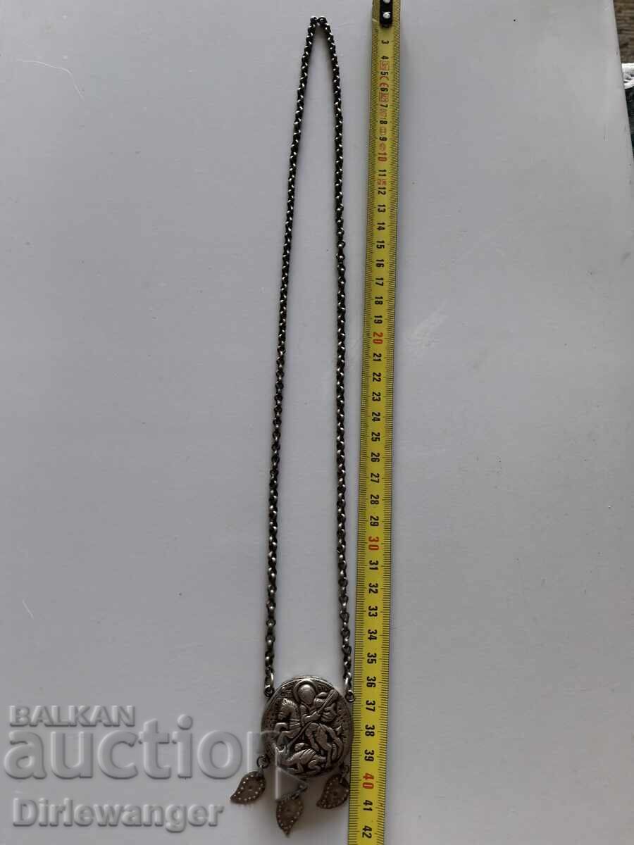 Amulet. Reliquary. Relic container. Religion. Silver with price 750.00 BGN | € 383.47 Amulet. Reliquary. Relic container. Religion. Silver with price 750.00 BGN | € 383.47