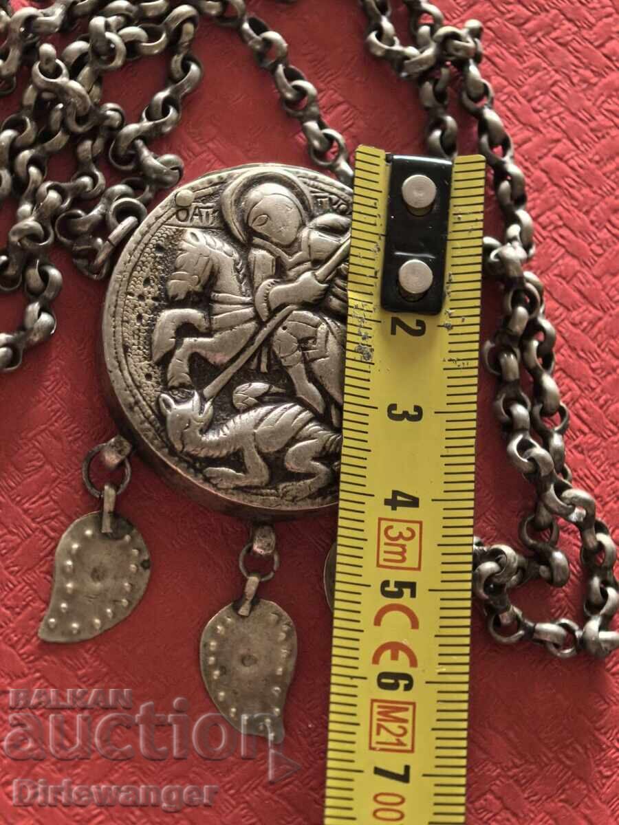 Amulet. Reliquary. Relic container. Religion. Silver - 5 Amulet. Reliquary. Relic container. Religion. Silver - 5