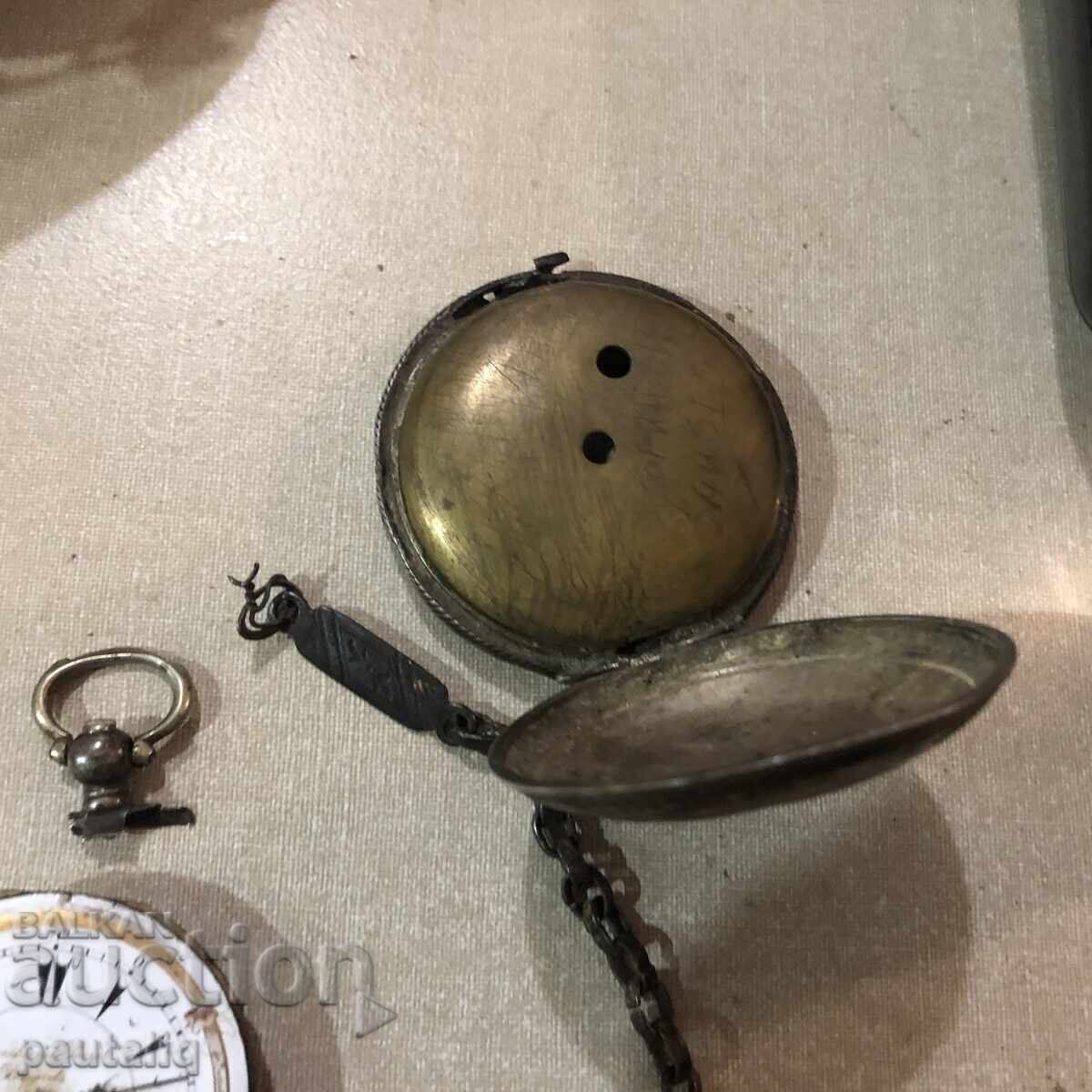OTTOMAN POCKET WATCH RARE MANUFACTURER - 5