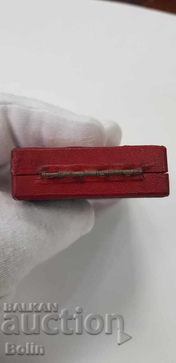 Rare Royal Box for the Order of Military Merit 5 st. Ferdinand I - 5 Rare Royal Box for the Order of Military Merit 5 st. Ferdinand I - 5