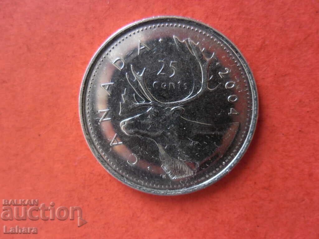25 de cenți 2004 Canada