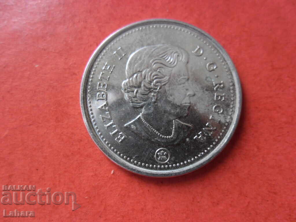 25 σεντ 2015 Καναδάς με τιμή 1.50 BGN | € 0.77 25 σεντ 2015 Καναδάς με τιμή 1.50 BGN | € 0.77