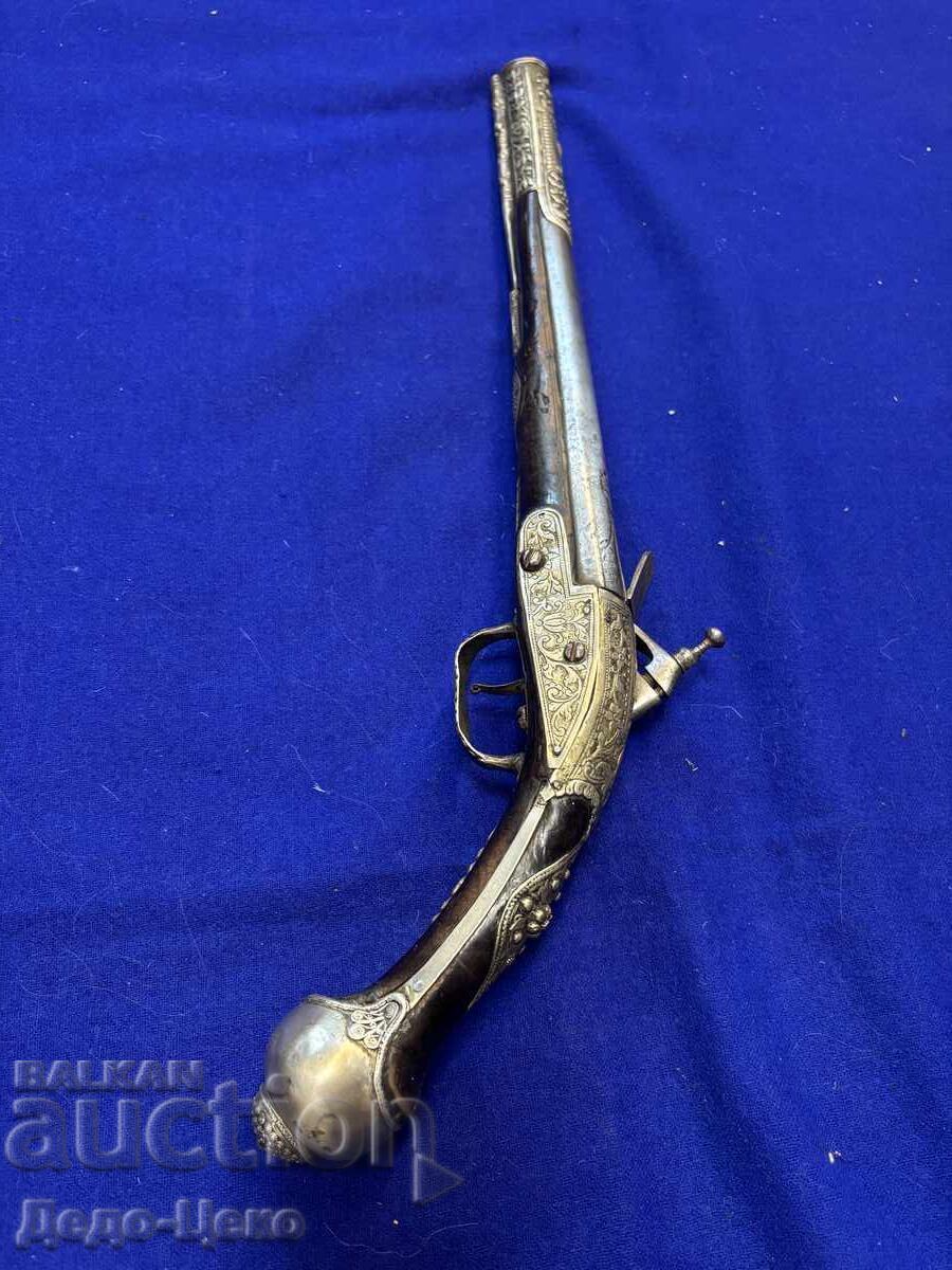 Ασημένιο πιστόλι με πυρόλιθο - 5