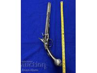 Silver Flintlock Pistol