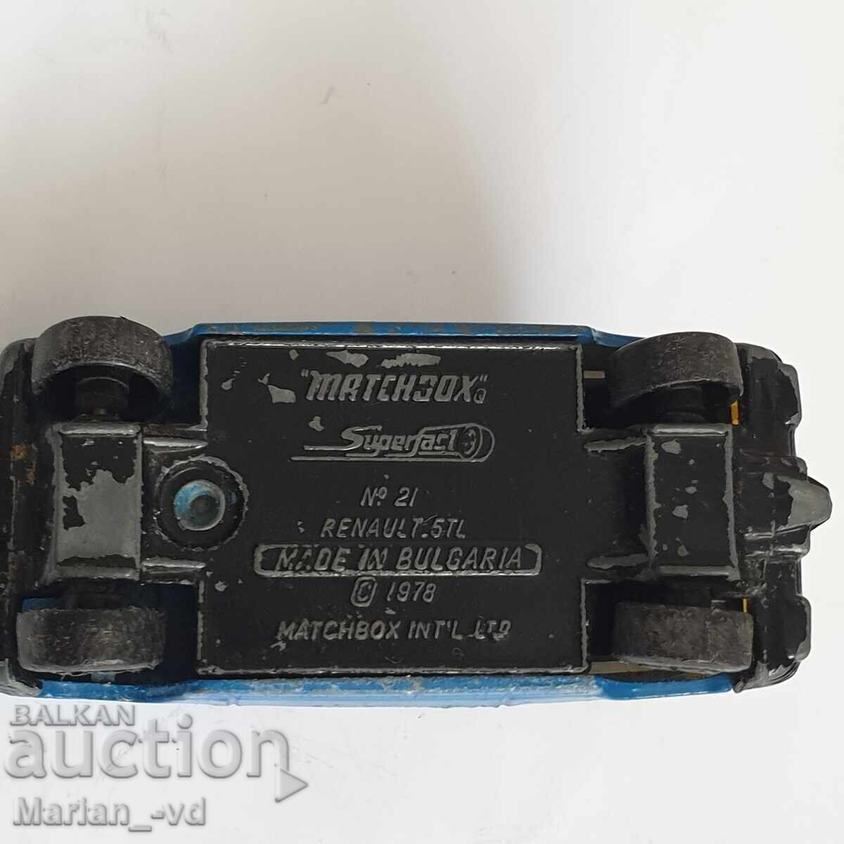 Matchbox Renault 5TL Bulgaria - 7 Matchbox Renault 5TL Bulgaria - 7