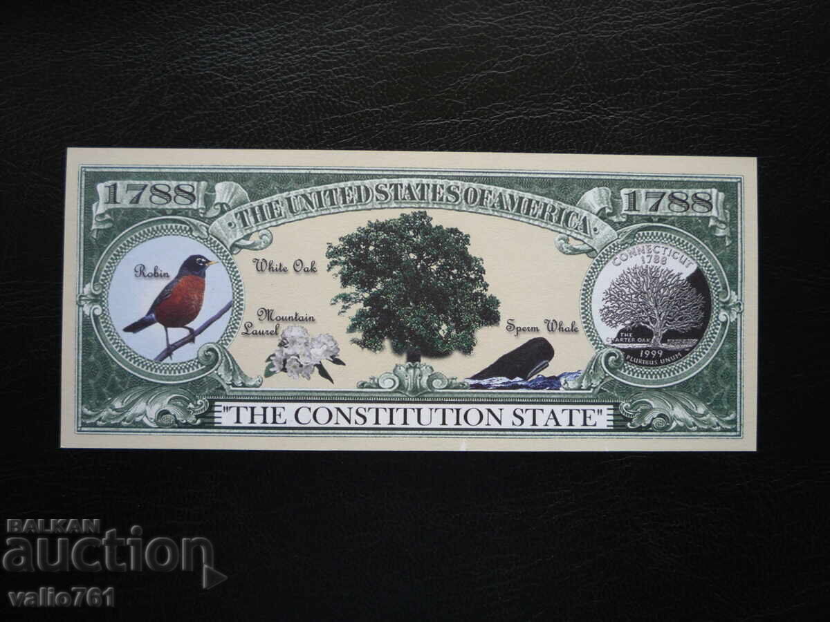 USA THE FIRST GOVERNORS OF THE USA NEW UNC with price 3.00 BGN | € 1.53