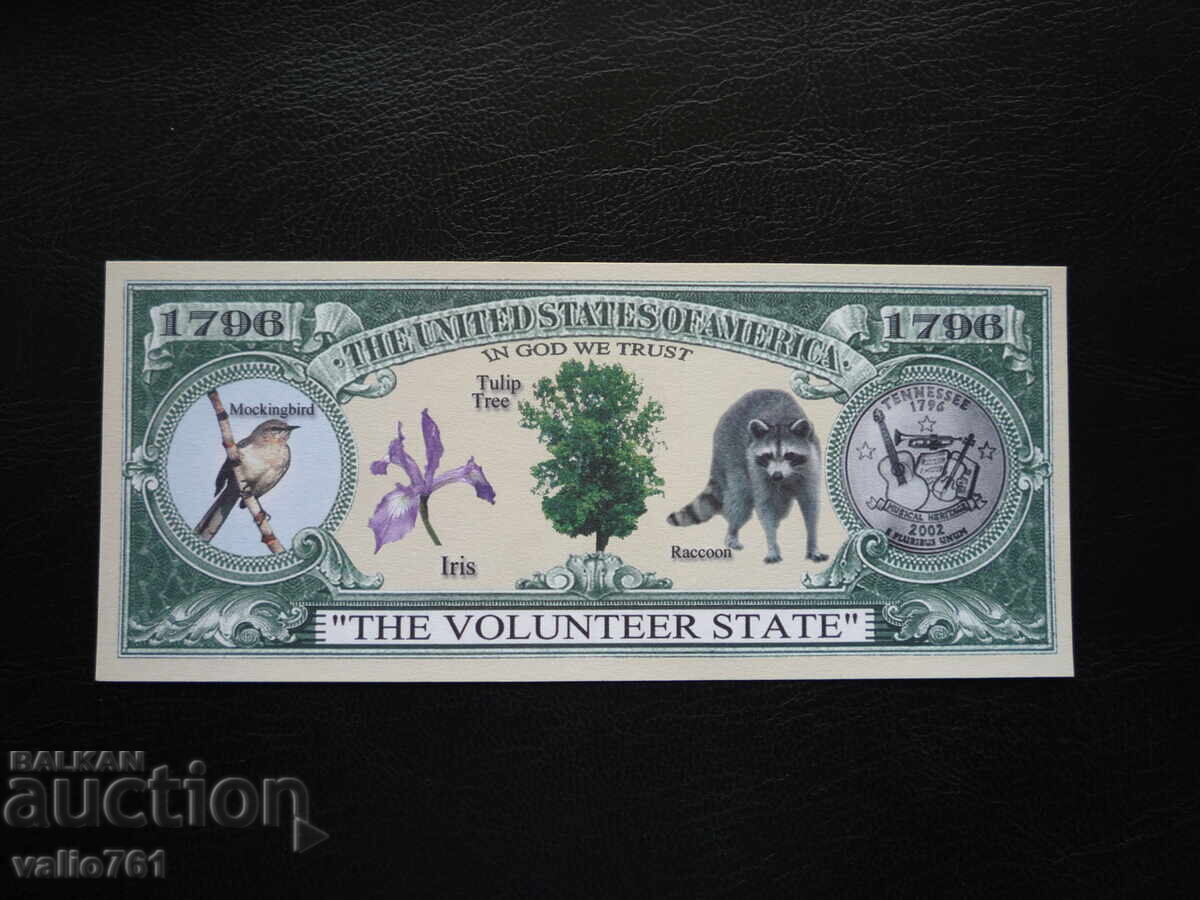 USA THE FIRST GOVERNORS OF THE USA NEW UNC with price 3.00 BGN | € 1.53