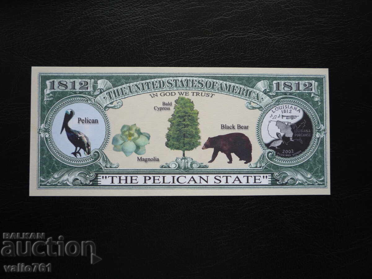 USA THE FIRST GOVERNORS OF THE USA NEW UNC with price 3.00 BGN | € 1.53