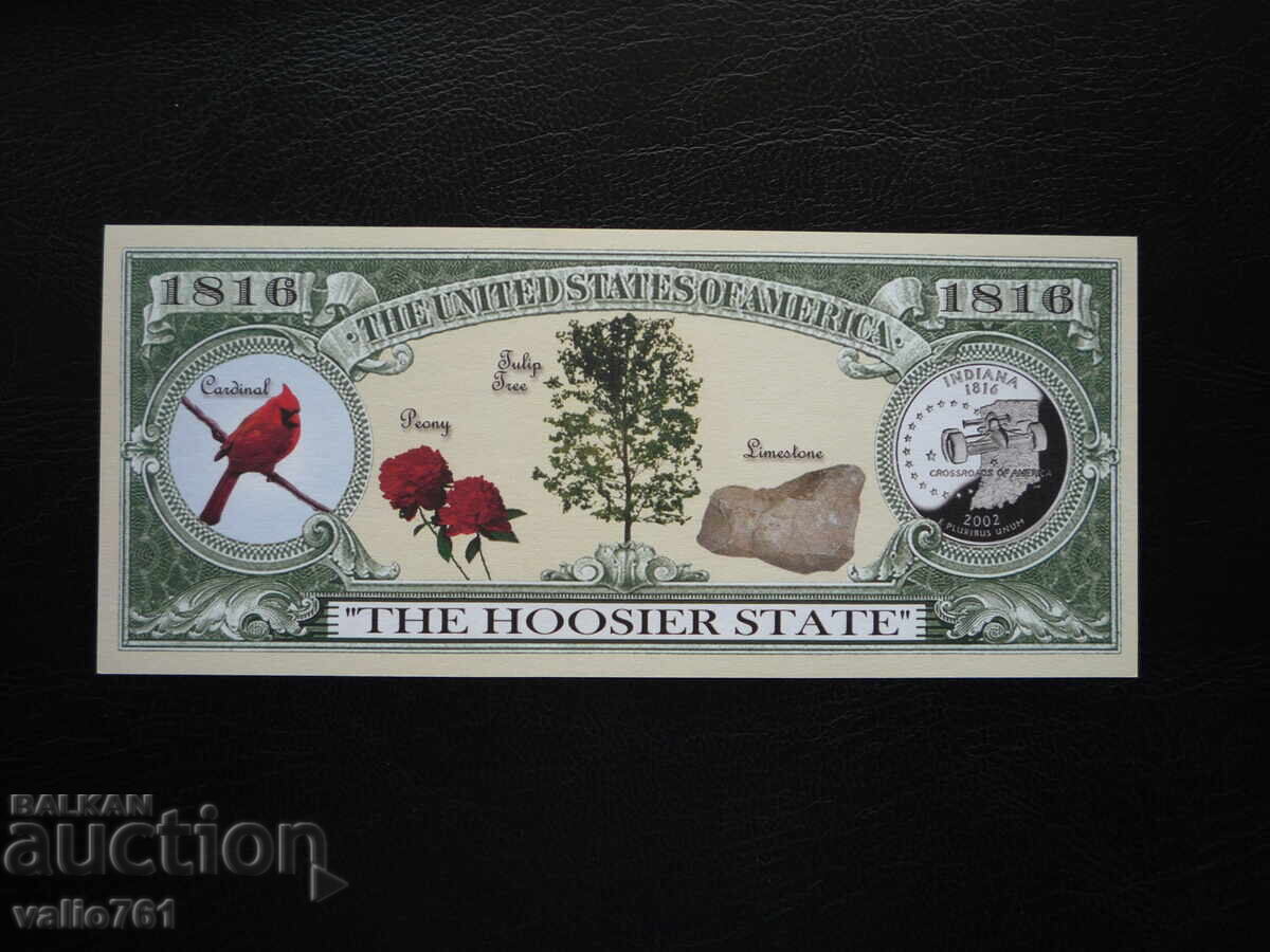 USA THE FIRST GOVERNORS OF THE USA NEW UNC with price 3.00 BGN | € 1.53