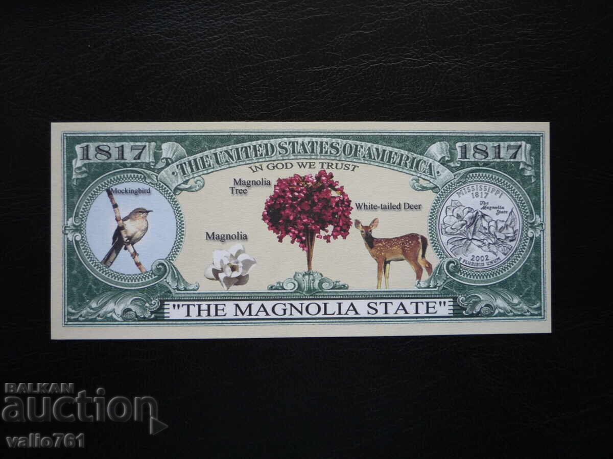 USA THE FIRST GOVERNORS OF THE USA NEW UNC with price 3.00 BGN | € 1.53