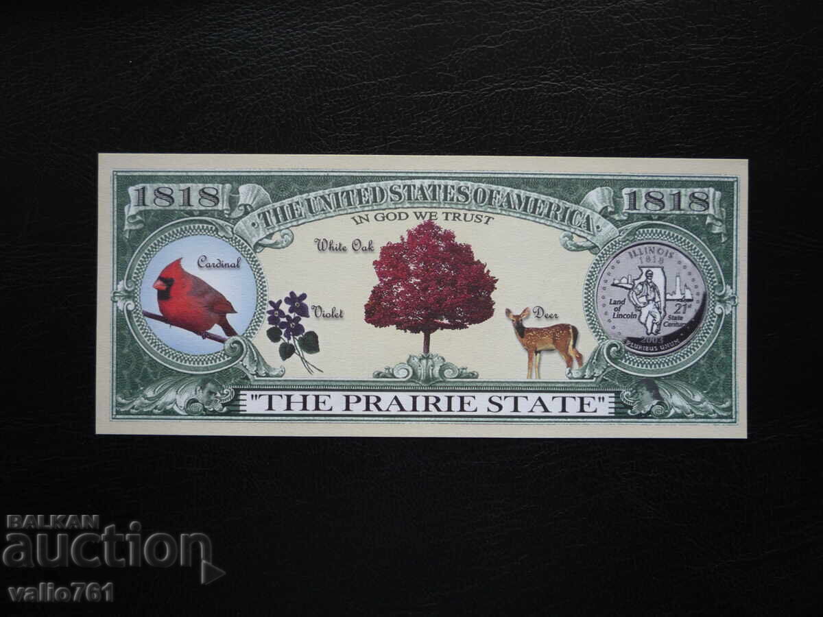 USA THE FIRST GOVERNORS OF THE USA NEW UNC with price 3.00 BGN | € 1.53
