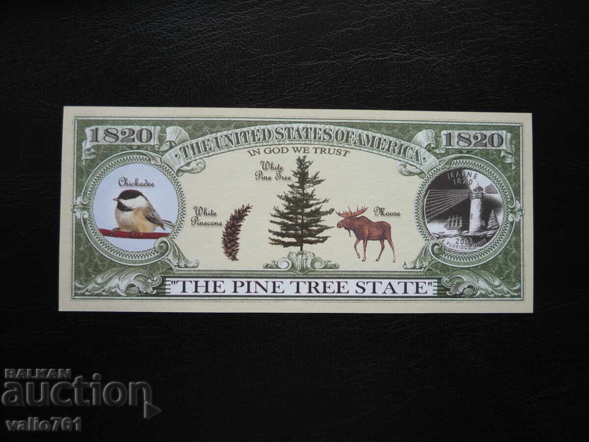 USA THE FIRST GOVERNORS OF THE USA NEW UNC with price 3.00 BGN | € 1.53