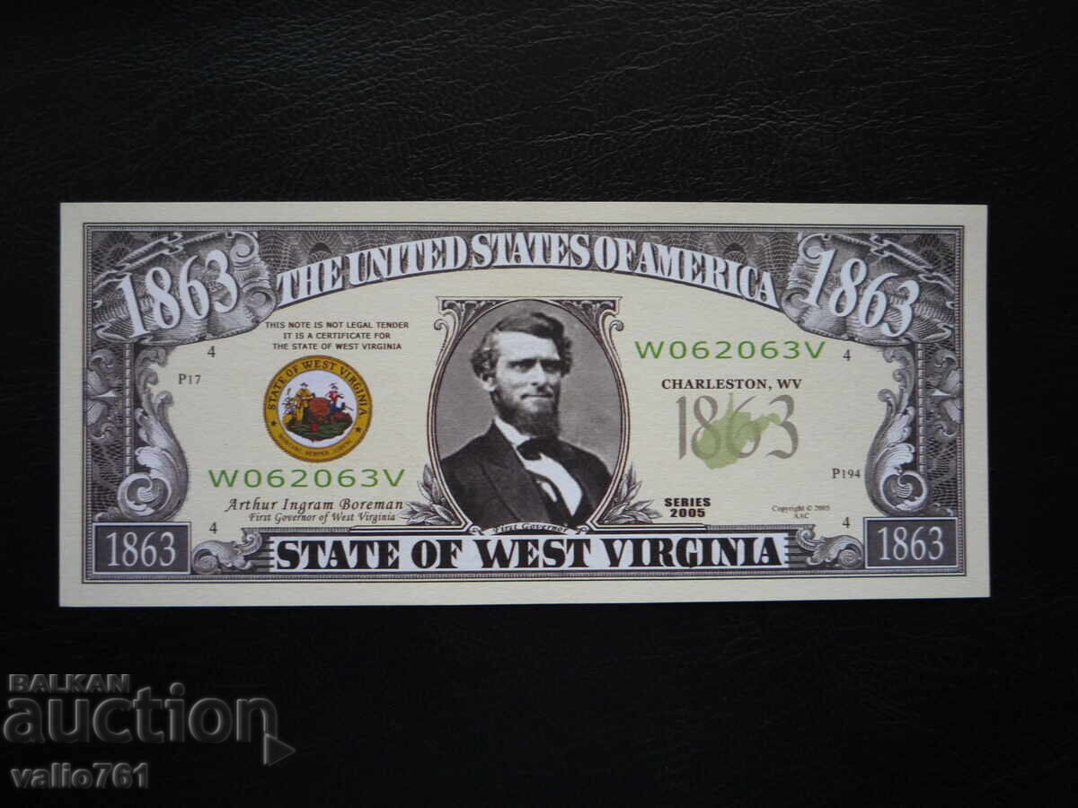 USA THE FIRST GOVERNORS OF THE USA NEW UNC