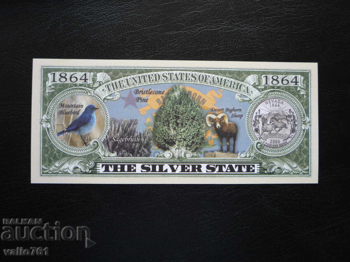 USA THE FIRST GOVERNORS OF THE USA NEW UNC with price 3.00 BGN | € 1.53