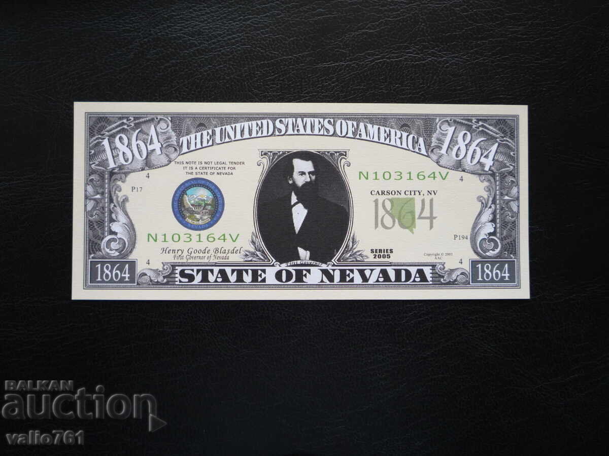 USA THE FIRST GOVERNORS OF THE USA NEW UNC