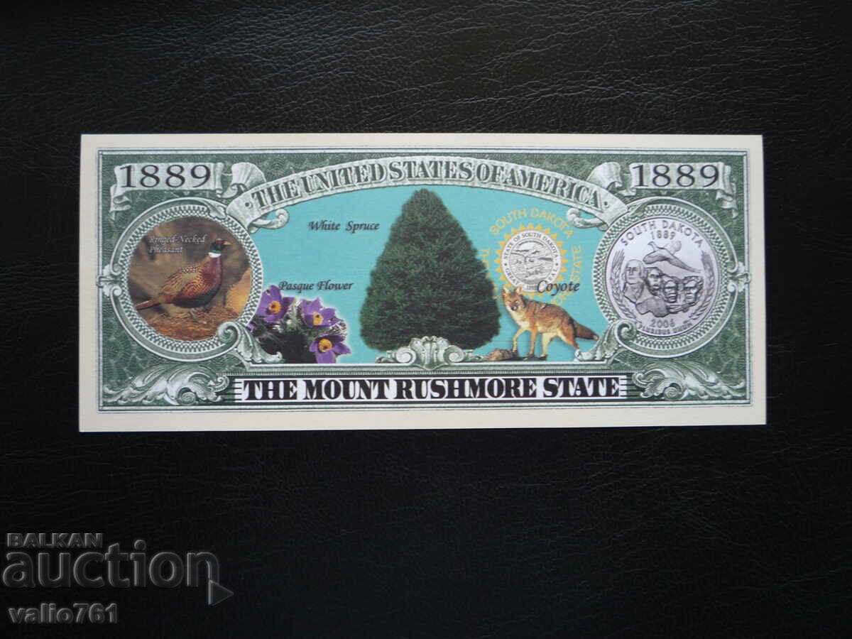USA THE FIRST GOVERNORS OF THE USA NEW UNC with price 3.00 BGN | € 1.53