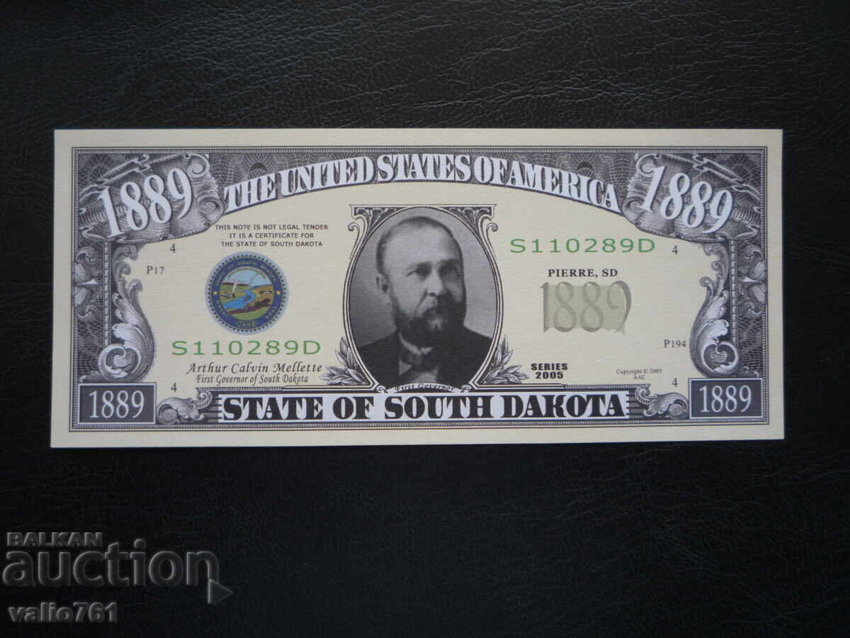 USA THE FIRST GOVERNORS OF THE USA NEW UNC