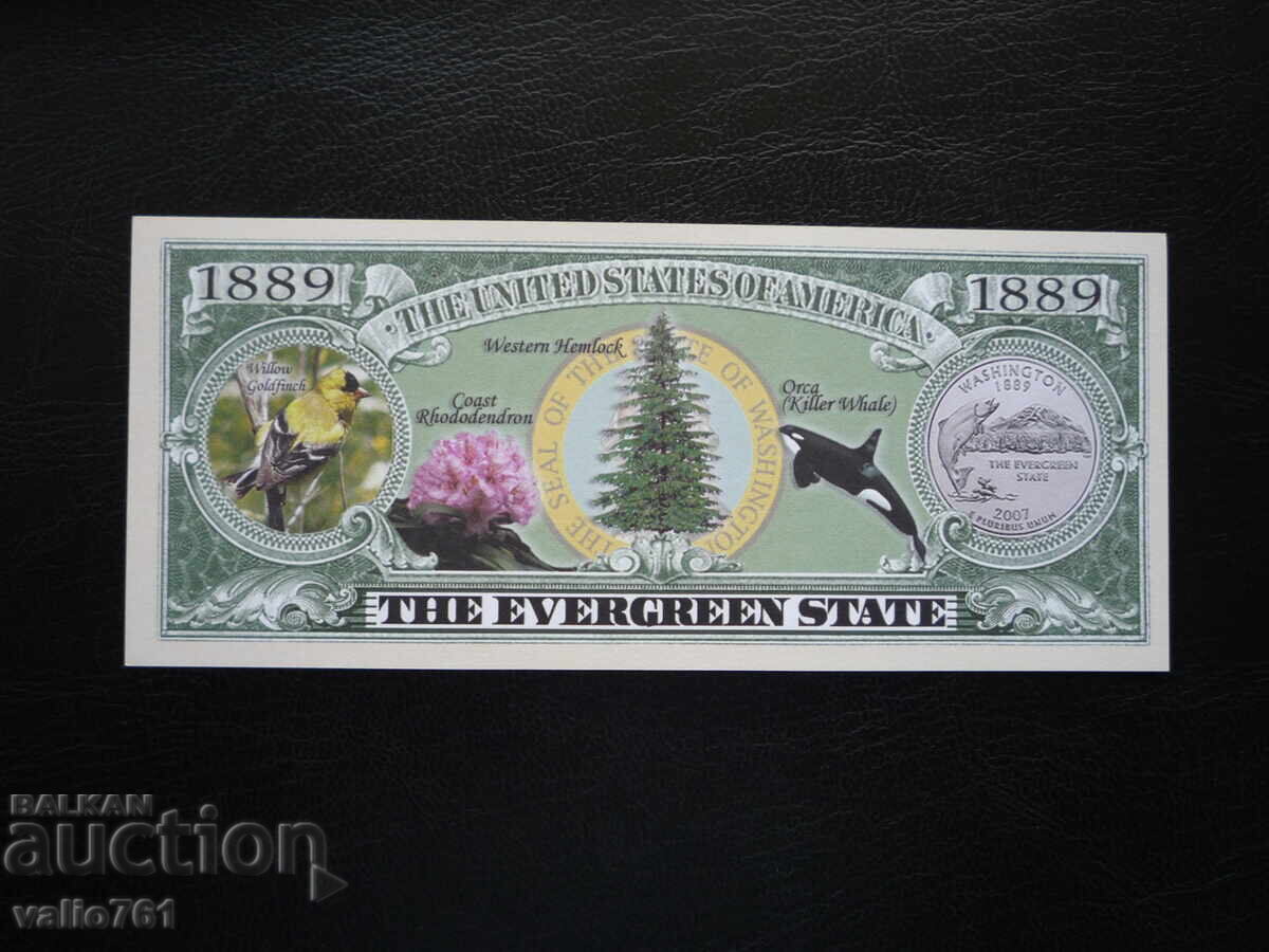 USA THE FIRST GOVERNORS OF THE USA NEW UNC with price 3.00 BGN | € 1.53