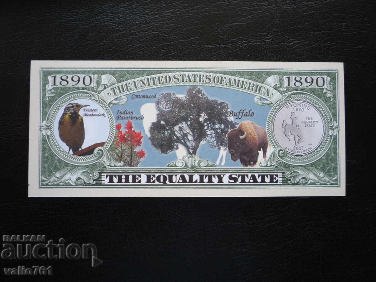 USA THE FIRST GOVERNORS OF THE USA NEW UNC with price 3.00 BGN | € 1.53