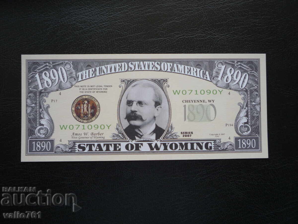 USA THE FIRST GOVERNORS OF THE USA NEW UNC