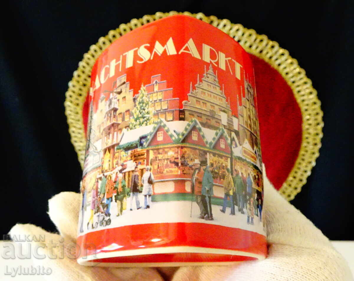 Livrarea Cană din porțelan german inimă Livrarea Cană din porțelan german inimă