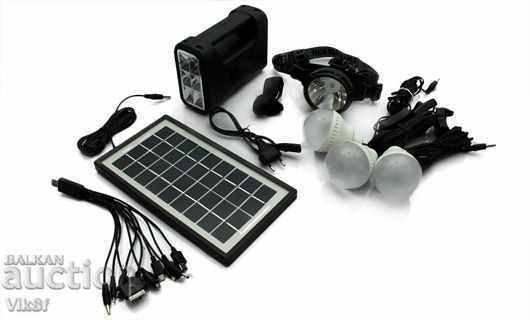 Livrarea Sistemul de iluminare cu acumulator solar Gd Lite Gd-8008
