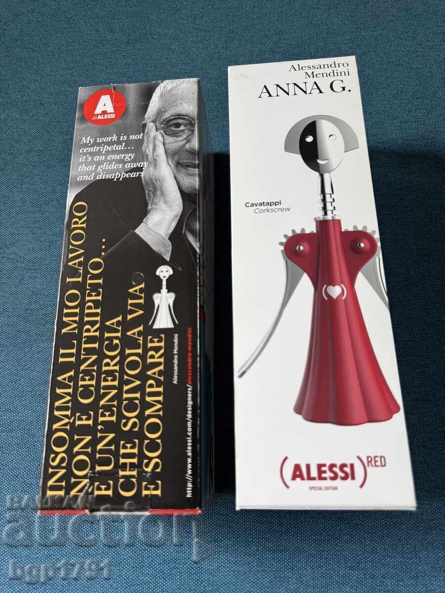 Alessi Designer Corkscrew, New