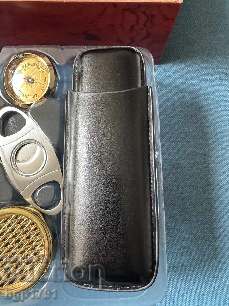 Κουτί πούρων πολυτελείας, υγραντήρας, καινούργιο - 7 Κουτί πούρων πολυτελείας, υγραντήρας, καινούργιο - 7