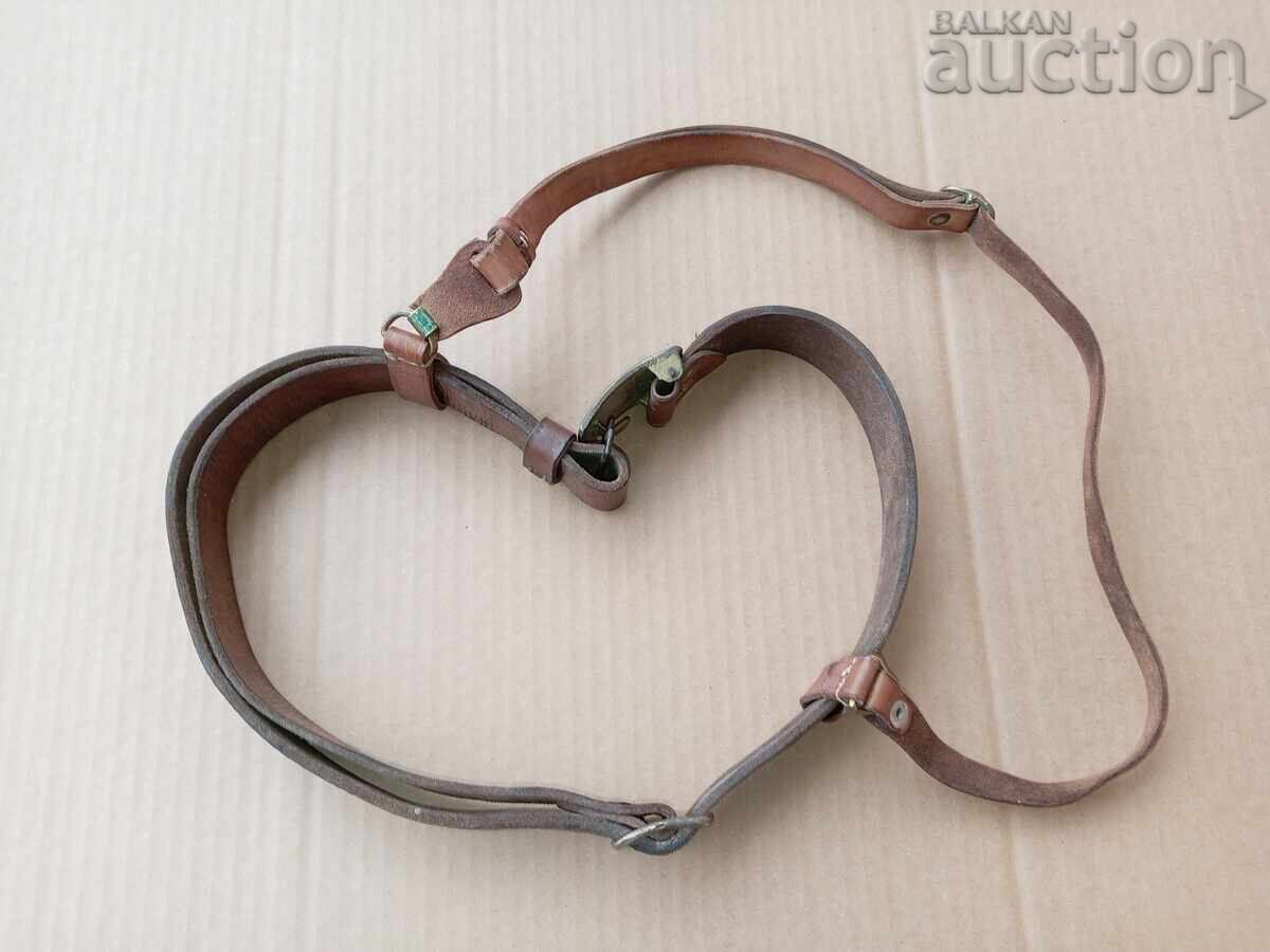 Centură veche PPZ cu stea în cinci colțuri, anii '50, curea pentru pantaloni - 6 Centură veche PPZ cu stea în cinci colțuri, anii '50, curea pentru pantaloni - 6