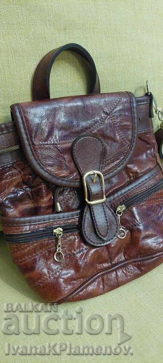 Τσαντάκι δερμάτινο γυναικείο - 6 Τσαντάκι δερμάτινο γυναικείο - 6