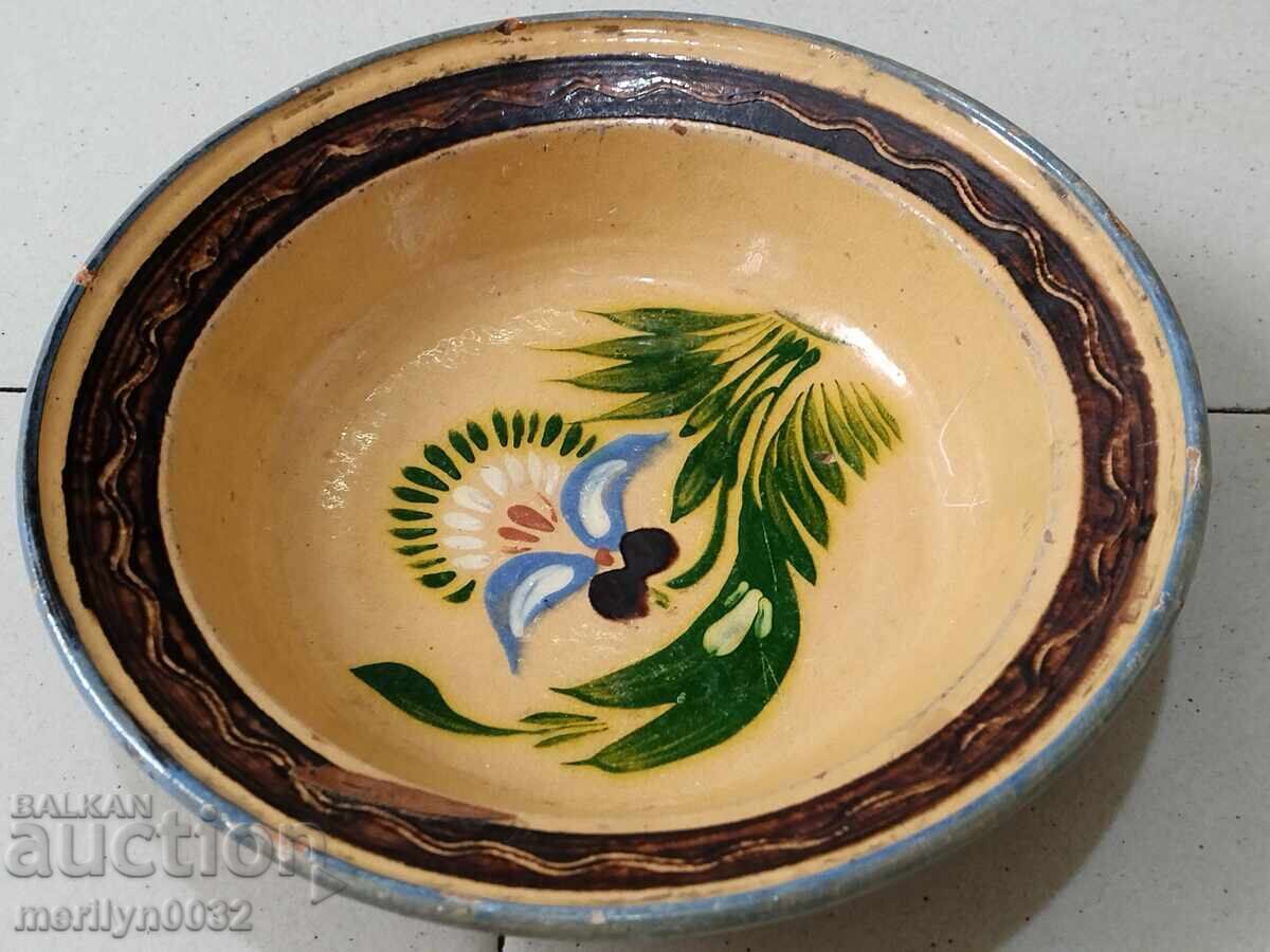 Old clay pot, pottery, plate with price 39.00 BGN | € 19.94 Old clay pot, pottery, plate with price 39.00 BGN | € 19.94