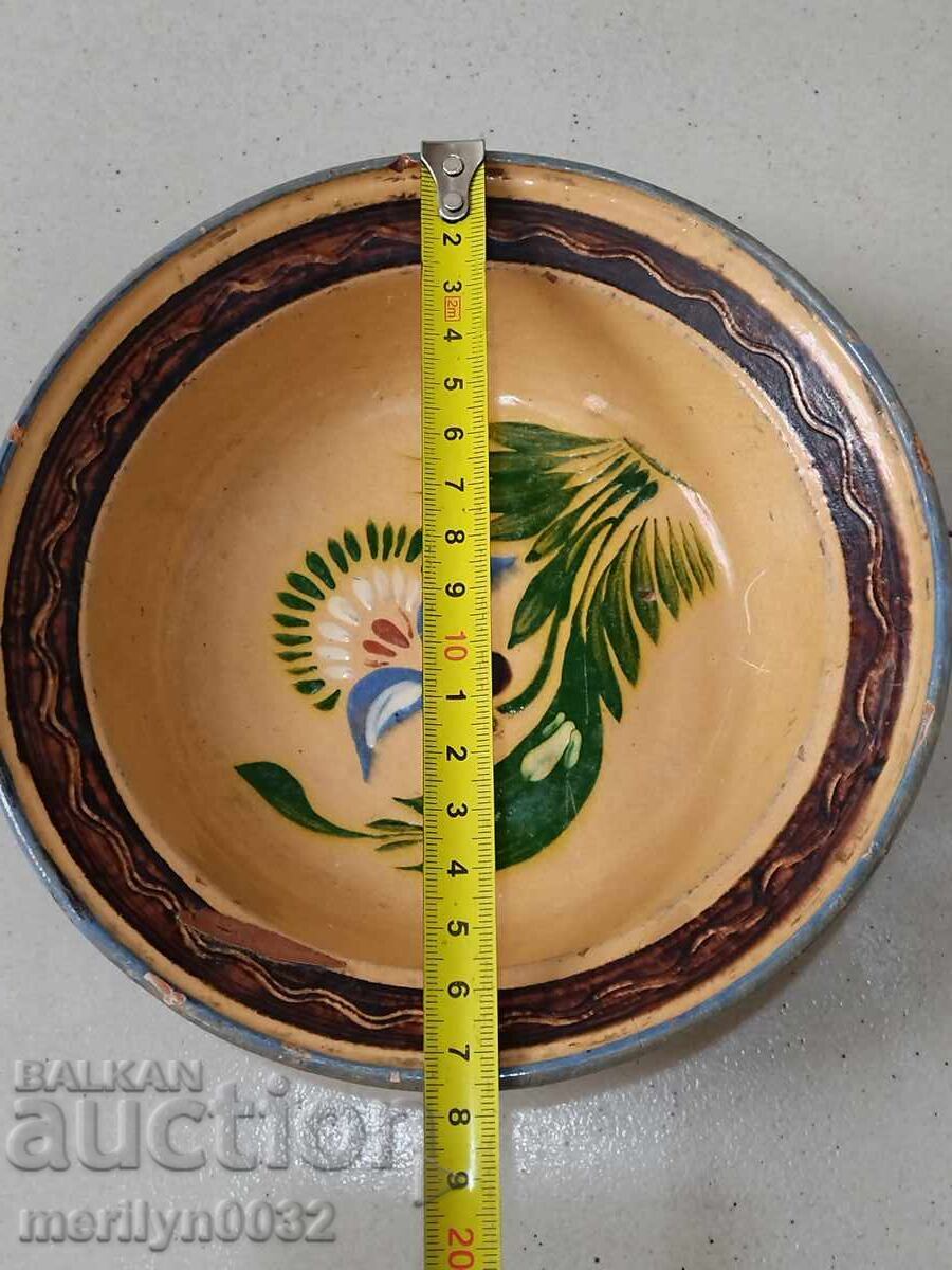 Old clay pot, pottery, plate - 6 Old clay pot, pottery, plate - 6