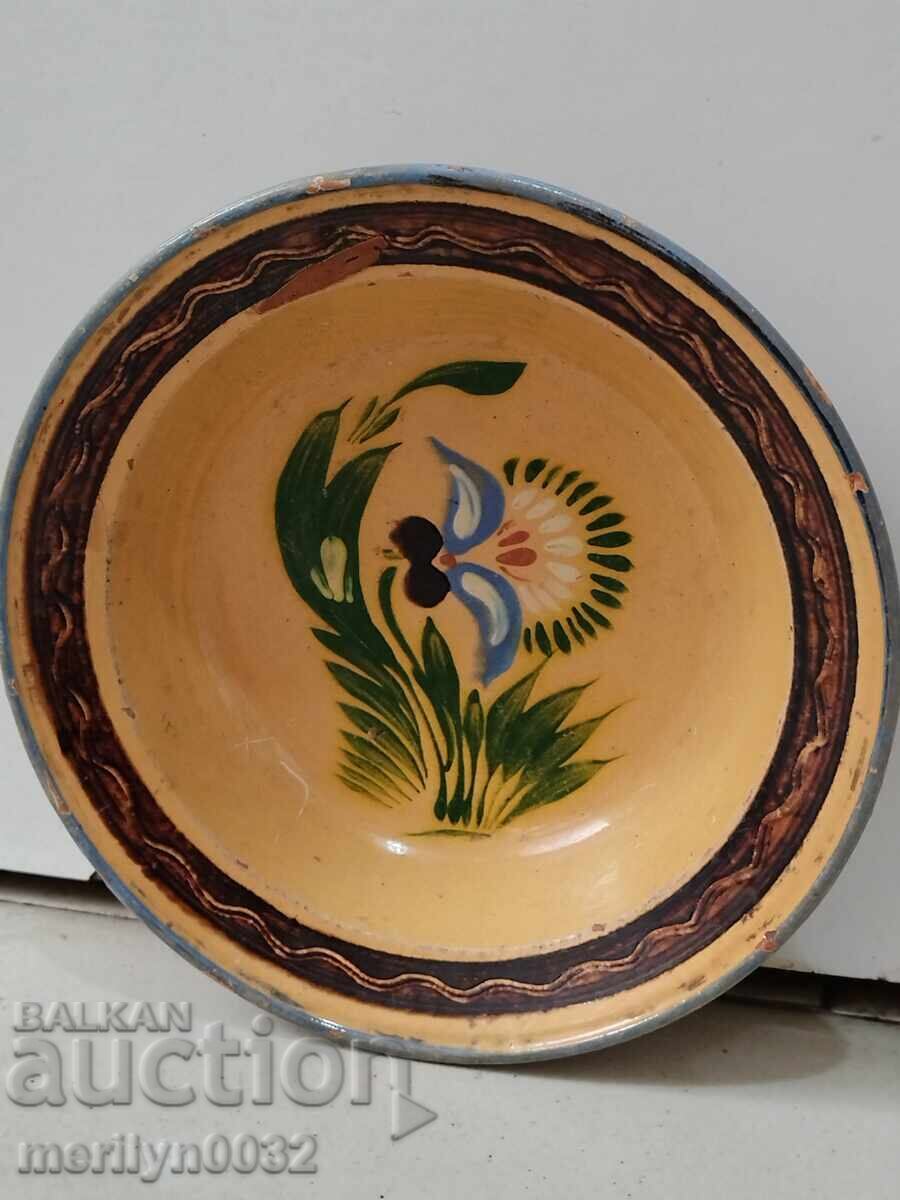 Old clay pot, pottery, plate - 7 Old clay pot, pottery, plate - 7