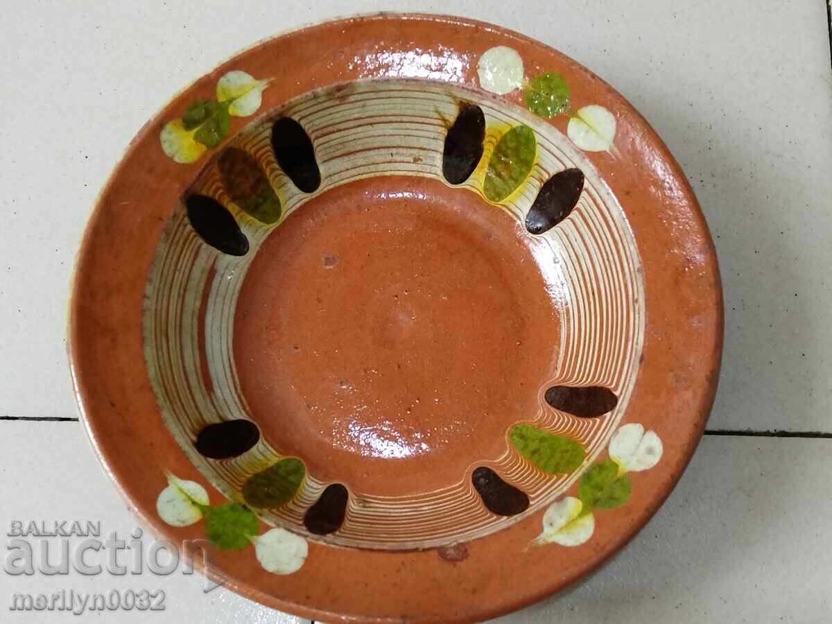 Old clay pot, pottery, plate Old clay pot, pottery, plate