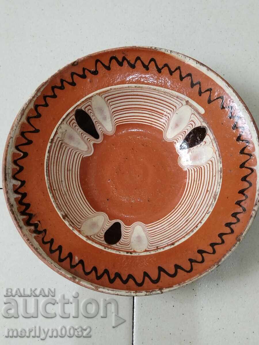 Old clay pot, pottery, plate Old clay pot, pottery, plate