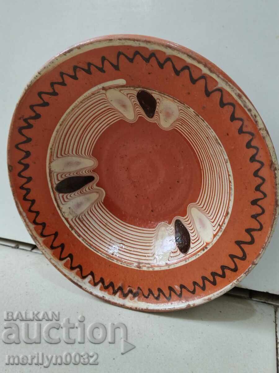 Old clay pot, pottery, plate Old clay pot, pottery, plate