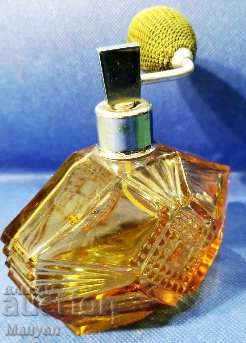 Auction  Old perfume bottle with diffuser, bohemian glass