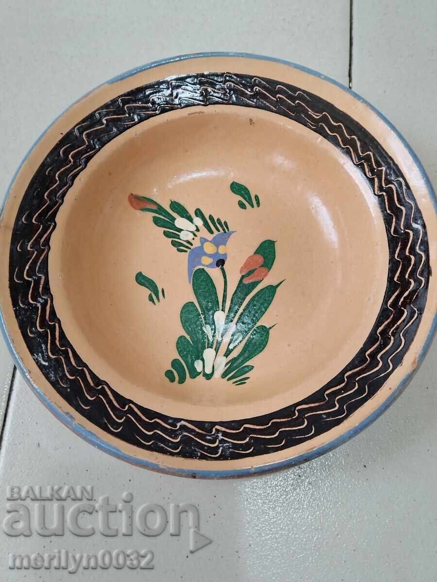 Old clay pot, pottery, plate with price 39.00 BGN | € 19.94 Old clay pot, pottery, plate with price 39.00 BGN | € 19.94