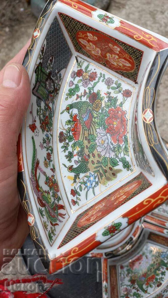 КИТАЙСКИ ПОРЦЕЛАНОВ СЕРВИЗ ЗА ХРАНЕНЕ - 5