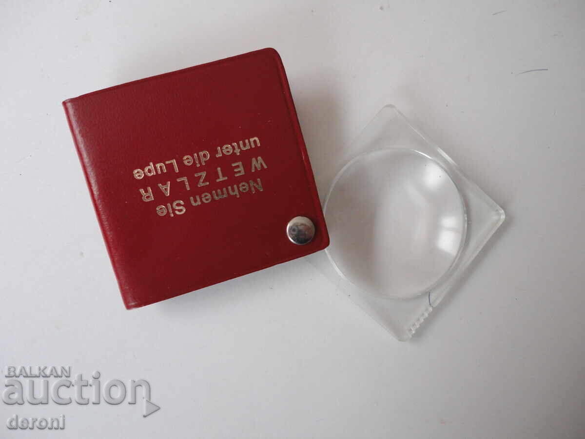 Γερμανικός μεγεθυντικός φακός για νομίσματα 12 - 6