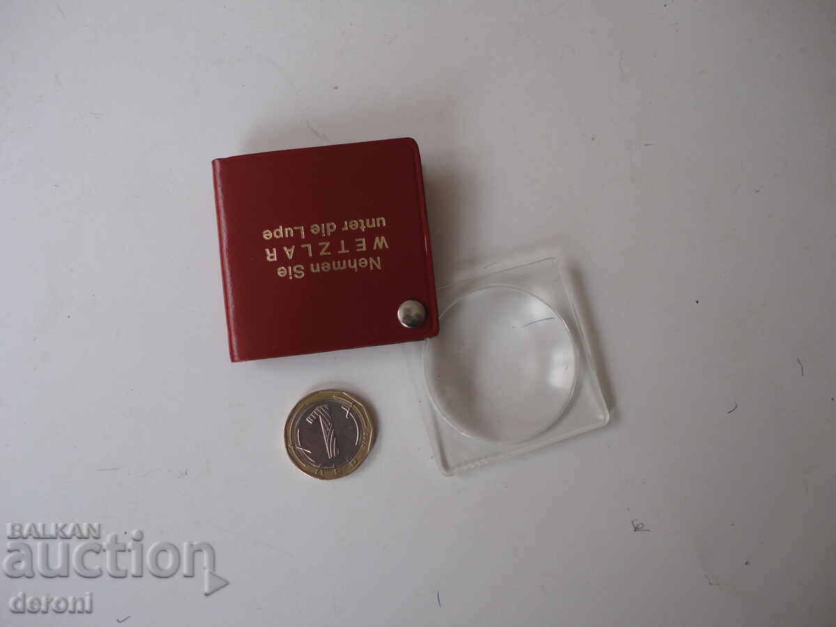 Γερμανικός μεγεθυντικός φακός για νομίσματα 12