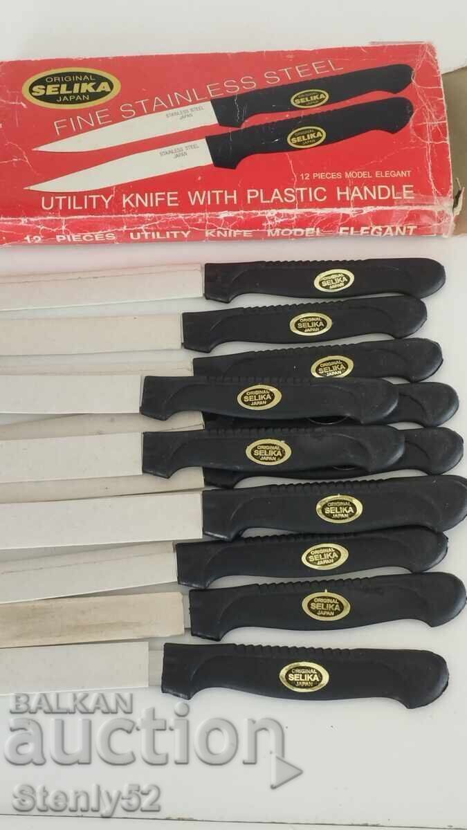 12 Japanese knives for filleting fish, meat 12 Japanese knives for filleting fish, meat