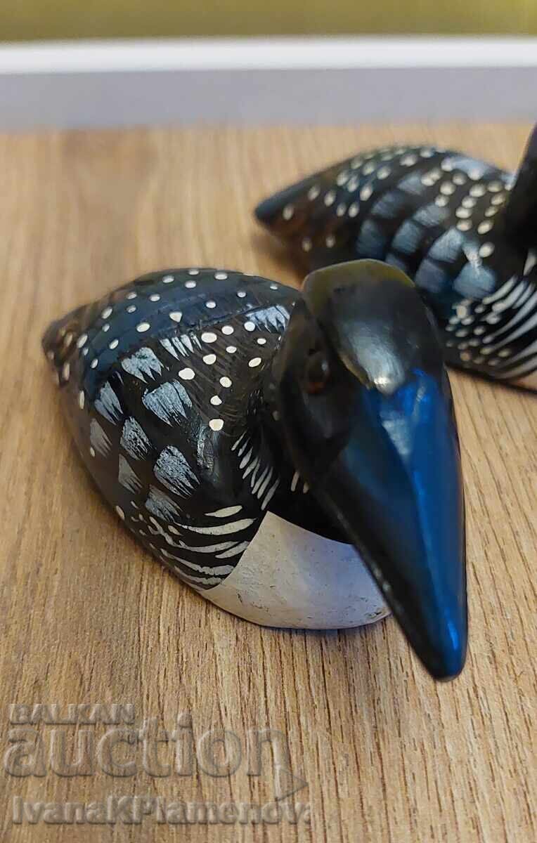 Wood carvings: 5 figurines for collectors - 6 Wood carvings: 5 figurines for collectors - 6