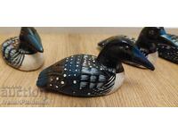 Sculpturi din lemn, 5 figurine pentru colecționari