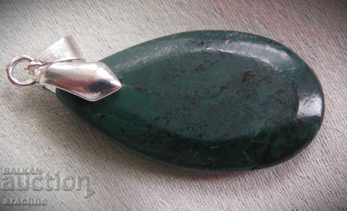 Auction Pendant from Ural serpentinite Auction Pendant from Ural serpentinite