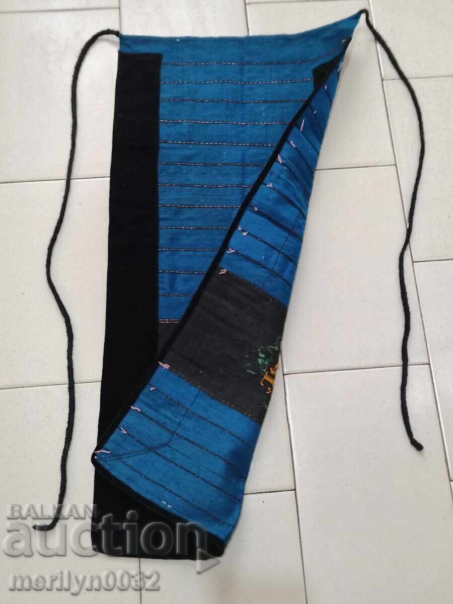 Auction Old apron tinsel embroidery, costume, cloth Auction Old apron tinsel embroidery, costume, cloth