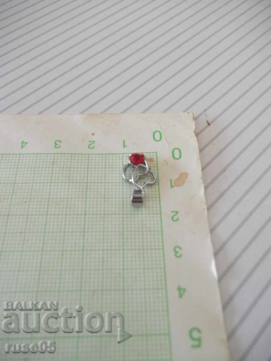 Висулка с червен камък - 5